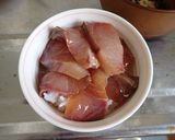 ブリの漬け丼作り方6写真