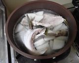 ブリのあら汁 味噌仕立て作り方5写真