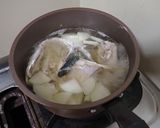 ブリのあら汁 塩仕立て作り方5写真