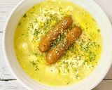 サッポロ一番で＊イタリアンチーズラーメン作り方4写真
