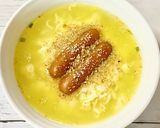 サッポロ一番で＊イタリアンチーズラーメン作り方3写真