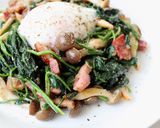 定番料理【しめじほうれん草のバターソテー作り方5写真