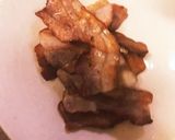 カリカリベーコンのパプリカクリームパスタ作り方2写真