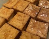 大きなサイコロステーキ 厚揚げ お弁当作り方4写真