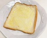 端っこ食パン！ふんわりエッグトースト作り方1写真