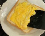 端っこ食パン！ふんわりエッグトースト作り方5写真