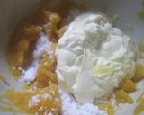 つる首カボチャのバスク風チーズケーキ作り方5写真