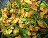 鶏胸肉とピーマンの胡麻味噌炒め作り方3写真