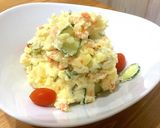 さつまいもとじゃがいものポテトサラダ♬作り方5写真