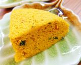 砂糖なし☆レンジでカボチャおから蒸しパン作り方8写真