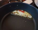 鯖水煮缶のペペロンチーノ作り方4写真