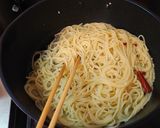 鯖水煮缶のペペロンチーノ作り方5写真