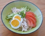 こんにゃく麺のゴマダレ冷やし中華作り方3写真