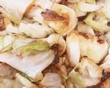 キャベツと自家製ベーコン焼き作り方3写真