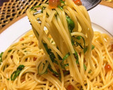 調味料2つでイクラと大葉の簡単和風パスタ作り方6写真