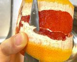 フルーツカット☆ルビー(オレンジ)房分け作り方18写真
