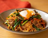 野菜たっぷりビビンバ風焼ビーフン作り方6写真