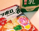サッポロ1番　ほっこり辛豆乳ラーメン作り方1写真