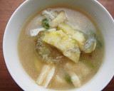 とろとろなす・大根おろしの味噌汁♪作り方5写真
