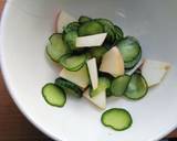 りんごと胡瓜の酢の物♪りんごが爽やか♪作り方3写真
