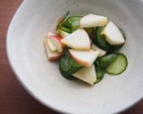 りんごと胡瓜の酢の物♪りんごが爽やか♪作り方4写真
