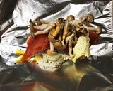 包んで焼くだけ！秋鮭とキノコのホイル焼き作り方1写真