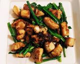 簡単☆マグロとニラのごま風味炒め作り方5写真