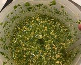 茄子と鶏肉のバジルパスタ(フジッリ)作り方3写真