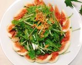無花果と水菜のサラダ作り方3写真
