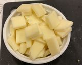 茄子と鶏肉のバジルパスタ(フジッリ)作り方5写真