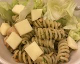 茄子と鶏肉のバジルパスタ(フジッリ)作り方11写真
