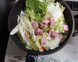 ハムとしめじの中華丼作り方6写真