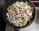 ハムとしめじの中華丼作り方7写真