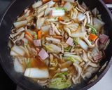 ハムとしめじの中華丼作り方9写真