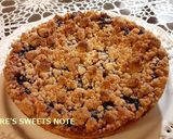 ブルーベリー・クランブルチーズケーキ作り方16写真