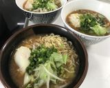 ポーチドエッグと野菜炒め入り味噌ラーメン作り方6写真