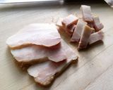 黒きくらげとベーコンのクリームパスタ作り方4写真