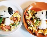 スヌーピーのスピードランチ作り方5写真