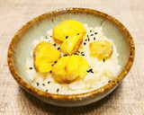 簡単 白だしde栗ごはん作り方4写真