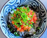 韓国風ネギトロ丼作り方5写真