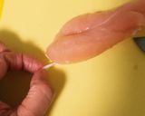 ささみの筋の取り方作り方4写真