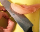 ささみの筋の取り方作り方5写真