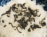お茶漬けの素●塩昆布とW海苔のお茶漬け作り方1写真