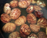 栗の渋皮煮。作り方3写真
