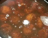 栗の渋皮煮。作り方4写真