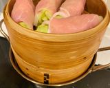 犬用 レタスの豚肉巻き作り方2写真