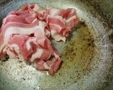 山くらげと豚肉の炒め煮作り方2写真