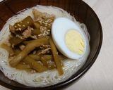 山くらげと豚肉の炒め煮作り方8写真
