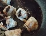 黒きくらげの肉巻き作り方6写真