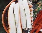 お弁当★はんぺん海苔チーズバター焼き作り方5写真